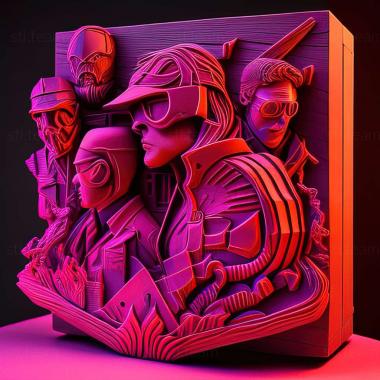 3D модель Гра Trials of the Blood Dragon (STL)